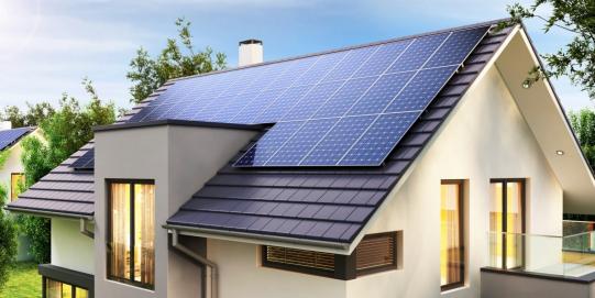 Photovoltaik Aufdach Anlage