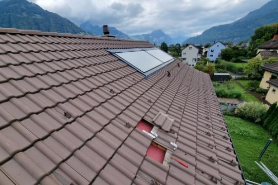 Ausgangslage - Dach ohne Photovoltaikanlage