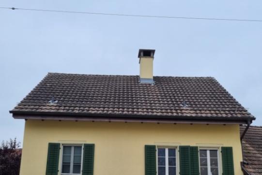 Dach ohne Photovoltaikanlage