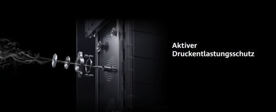 Aktiver Druckentlastungsschutz