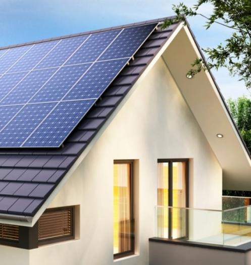 Einfamilienhaus Photovoltaik