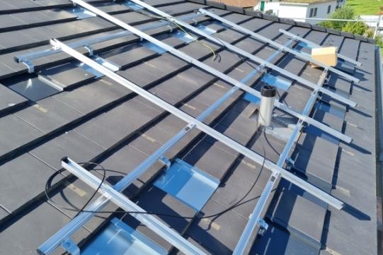 Unterkonstruktion Aufdach-Anlage