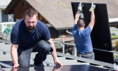 Selber bauen PV-Anlage